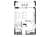 Satılır 1 otaqlı yeni tikili 55.5 m², Nardaran q., photo 6 from 6