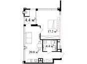 Satılır 2 otaqlı yeni tikili 57.4 m², Nardaran q., photo 6 from 6