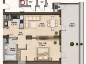 Продаётся 2-комн. новостройка 95 м², м. Шах Исмаил Хатаи, photo 5 from 6