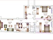 Satılır 3 otaqlı yeni tikili 119 m², Gənclik m., photo 3 from 7