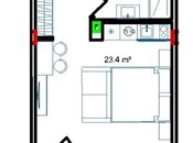 Satılır 1 otaqlı yeni tikili 41 m², Sea Breeze q., photo 2 from 6
