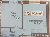 Продаётся 2-комн. новостройка 67 м², м. Ази Асланов, photo 4 from 4
