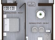 Satılır 2 otaqlı yeni tikili 62 m², Nərimanov r., photo 2 from 4