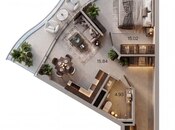 Продаётся 2-комн. новостройка 63.9 м², пос. Нардаран, photo 3 from 8