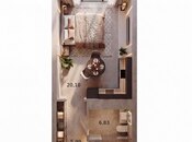 Satılır 1 otaqlı yeni tikili 39.2 m², Nardaran q., photo 3 from 8