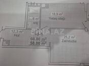 Satılır 2 otaqlı yeni tikili 66.8 m², 20 Yanvar m., photo 3 from 8