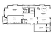 Продаётся 4-комн. новостройка 174 м², м. Элмляр Академиясы, photo 8 from 8