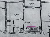 Продаётся 1-комн. новостройка 62 м², м. Кара Караев, photo 3 from 8