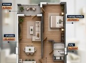 Satılır 2 otaqlı yeni tikili 69.2 m², photo 2 from 4
