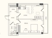 Satılır 1 otaqlı yeni tikili 65.6 m², Badamdar q., photo 6 from 6