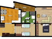 Satılır 4 otaqlı köhnə tikili 96 m², Gənclik m., photo 2 from 8