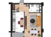 Satılır 1 otaqlı yeni tikili 52.3 m², Binəqədi q., photo 4 from 5