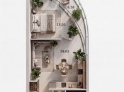 Продаётся 2-комн. новостройка 61.5 м², пос. Нардаран, photo 2 from 8