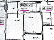 Satılır 2 otaqlı yeni tikili 71 m², Qara Qarayev m., photo 4 from 5