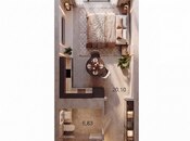 Satılır 1 otaqlı yeni tikili 39.1 m², Nardaran q., photo 2 from 8