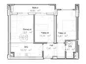 Satılır 3 otaqlı yeni tikili 74 m², Yasamal r., photo 2 from 5