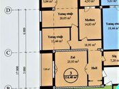 Satılır 3 otaqlı yeni tikili 114 m², Qara Qarayev m., photo 3 from 8