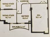 Satılır 3 otaqlı yeni tikili 120 m², Ağ şəhər q., photo 3 from 8