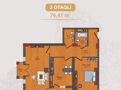 Продаётся 3-комн. новостройка 76 м², м. Гянджлик, photo 3 from 7