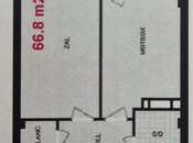 Satılır 2 otaqlı yeni tikili 66.8 m², Qaraçuxur q., photo 3 from 7