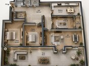 Satılır 4 otaqlı yeni tikili 131.4 m², Böyükşor q., photo 2 from 8