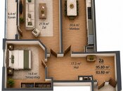 Satılır 2 otaqlı yeni tikili 96 m², 20 Yanvar m., photo 8 from 8