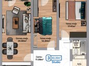 Продается 3-комн. новостройка 83.3 м², photo 6 from 8