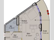Satılır 1 otaqlı yeni tikili 57.6 m², Nardaran q., photo 8 from 8