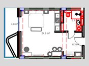 Satılır 1 otaqlı yeni tikili 47.7 m², Nardaran q., photo 8 from 8