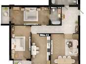 Satılır 3 otaqlı yeni tikili 146.4 m², Koroğlu m., photo 2 from 7