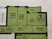 Satılır 3 otaqlı yeni tikili 110 m², İçəri Şəhər m., photo 4 from 4