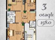 Satılır 3 otaqlı yeni tikili 158 m², Nərimanov r., photo 2 from 8
