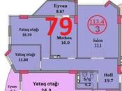 Продается 3-комн. новостройка 113 м², Насиминский  р., photo 3 from 7