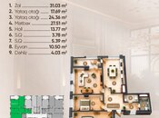Satılır 3 otaqlı yeni tikili 138.6 m², Elmlər Akademiyası m., photo 2 from 5