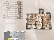 Satılır 3 otaqlı yeni tikili 124.7 m², Elmlər Akademiyası m., photo 1 from 8