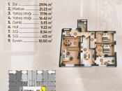 Satılır 3 otaqlı yeni tikili 123.5 m², Elmlər Akademiyası m., photo 1 from 6