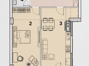 Satılır 1 otaqlı yeni tikili 76.2 m², photo 2 from 6