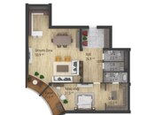 Satılır 2 otaqlı yeni tikili 130 m², Nizami m., photo 6 from 6