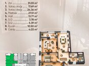 Продаётся 3-комн. новостройка 138 м², м. Элмляр Академиясы, photo 1 from 8