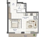 Satılır 2 otaqlı yeni tikili 58 m², Sea Breeze q., photo 5 from 5
