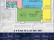 Продается 1-комн. новостройка 65.5 м², м. Нариман Нариманов, photo 2 from 5