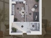 Satılır 1 otaqlı yeni tikili 54 m², Ulduz m., photo 2 from 8