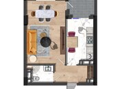 Продается 1-комн. новостройка 52.3 м², пос. Бинагади, photo 5 from 6