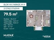 Продается 2-комн. новостройка 79.5 м², пос. Зых, photo 2 from 8
