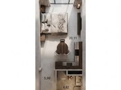 Продается 1-комн. новостройка 39.2 м², пос. Нардаран, photo 2 from 8