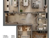 Satılır 3 otaqlı yeni tikili 145 m², Binəqədi r., photo 4 from 8