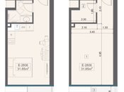 Satılır 1 otaqlı yeni tikili 33 m², Nardaran q., photo 4 from 4