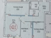 Satılır 3 otaqlı yeni tikili 97.6 m², İnşaatçılar m., photo 2 from 5