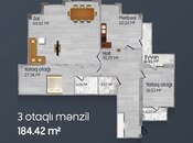 Продаётся 4-комн. новостройка 185 м², м. Низами, photo 3 from 8