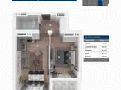 Продаётся 2-комн. новостройка 58.5 м², м. Кероглу, photo 3 from 5